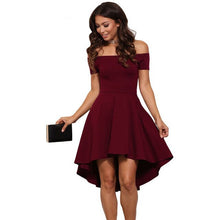 Load image into Gallery viewer, Off Shoulder Dress