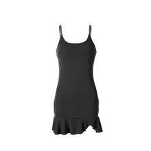 Load image into Gallery viewer, Sleeveless Black Mini Dress